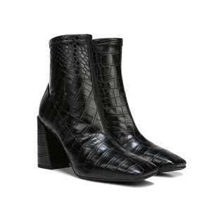 Franco Sarto Harmond Square Toe Croc Boots